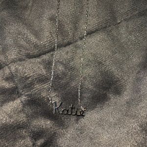 Silver “Katie” necklace